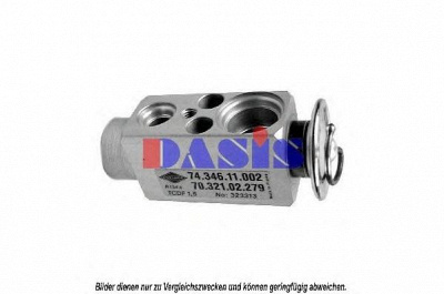 AKS DASIS 840076n -  Расширительный клапан, кондиционер